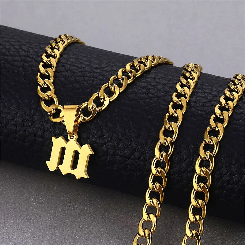 Цепочка Из кубинской цепи 5 мм ювелирное изделие в стиле хип хоп с именными