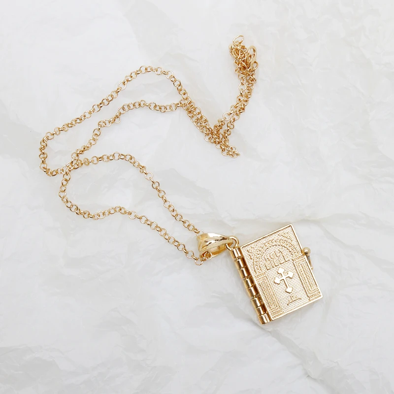Новое поступление ожерелье складной Библии ниспадающее на шею ювелирные изделия