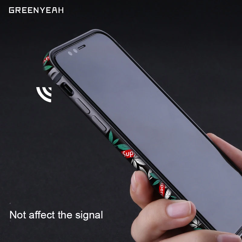 Силиконовые алюминиевые чехлы бампер для iPhone 7 8 SE 2020 чехол мультяшная