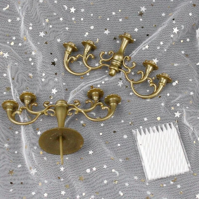 1 комплект подсвечники 9 шт. лампы в форме свечи торт фигурки жениха и невесты