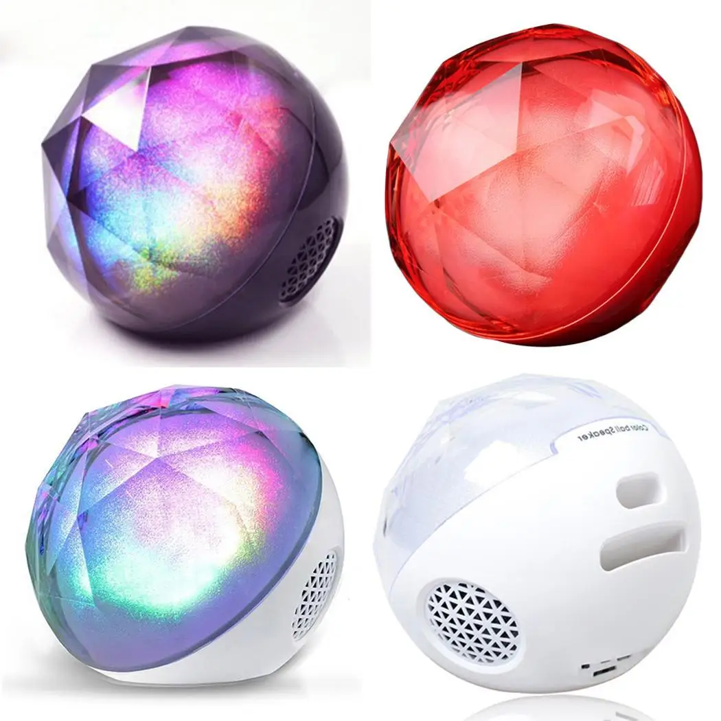 Новый смартфон цветные светодиодные лампы мяч портативный Bluetooth беспроводной