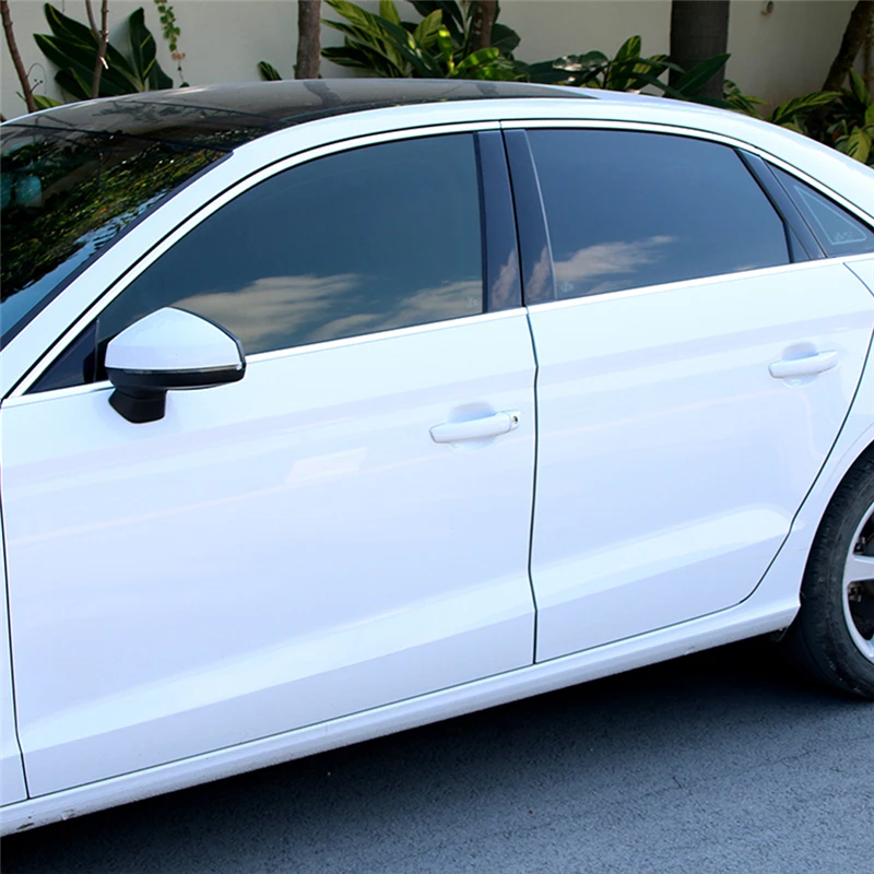 Для Audi Q3 8U автомобильный Стайлинг двери анти столкновения резиновая уплотнительная полоса протектор стикер внешние аксессуары