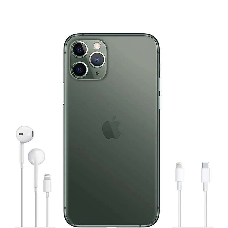 Apple iPhone 11 Pro Max | 18 Вт USB-C адаптер питания сотовый смартфон 6," Super retina XDR oled-дисплей Тройная камера