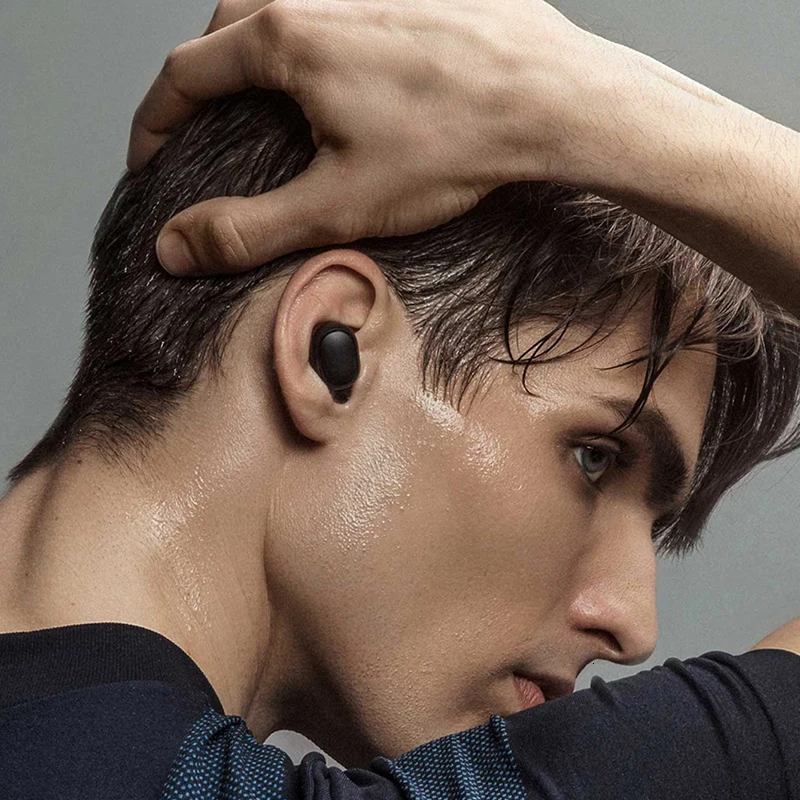 Xiaomi Redmi наушники Bluetooth 5,0 гарнитура TWS настоящая Беспроводная стерео SBC Leuke мини светильник Oortelefoon Автоматическая перезагрузка