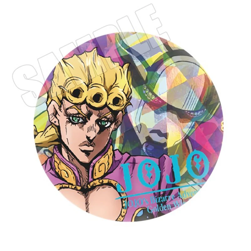 11 шт./лот JoJo'S Необычные Приключения Золотая булавка значок косплей реквизит для