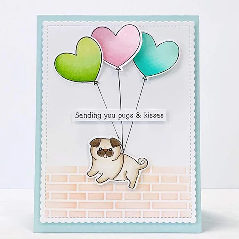 Прозрачные штампы и металлические для скрапбукинга изготовления открыток