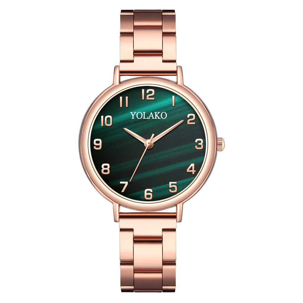 

Ladies Quartz Watch Fashion Simple Steel Band Watch Ladies Stainless Steel Dial Simple Strap Quartz Watch Gift 50*