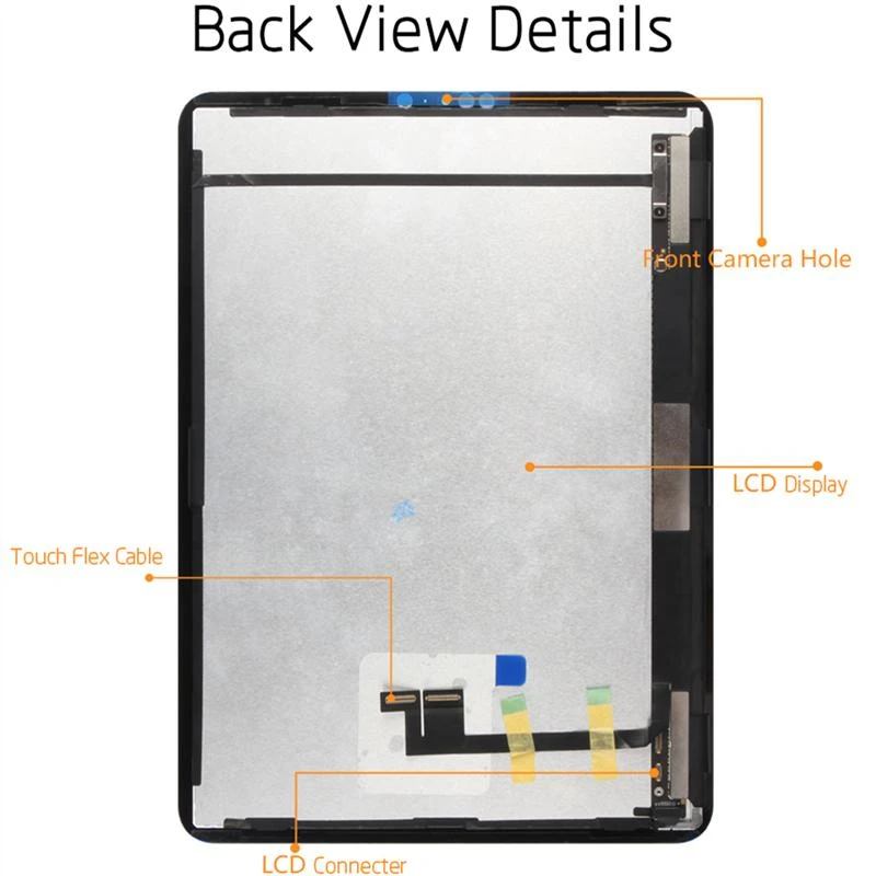 

OEM LCD For Apple iPad Pro 11 A1980 A1934 A1979 LCD Display Touch Screen Panel Screen Assembly Replacement Part