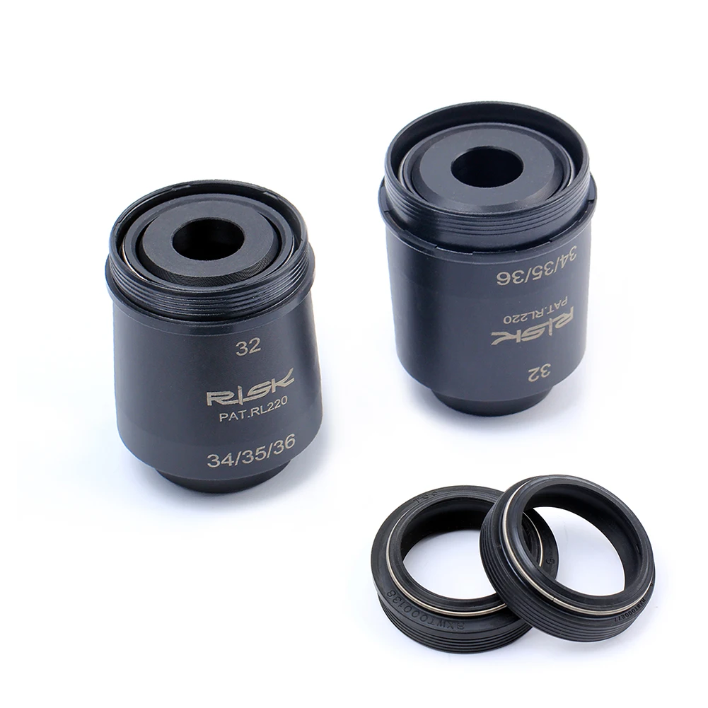 

32/34/35/36mm Mountain Bike Bicycle 4 In 1 Shock Front Fork Dustproof Seal Installation Tool Bicycle Maintenance Supplies