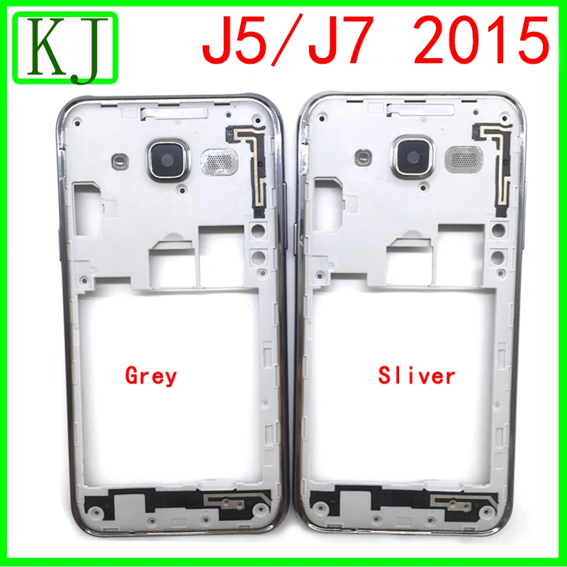 10 шт. задний J500 J700 полный корпус для samsung Galaxy J5 J7 J500F J700F средняя рамка задняя дверь крышка батареи
