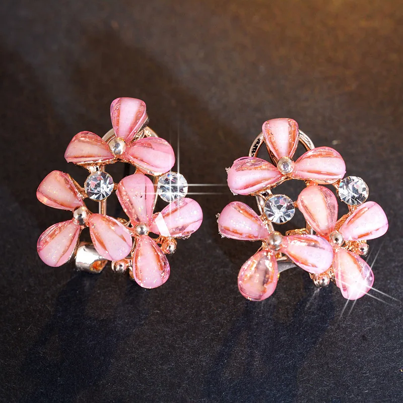 Женские серьги-гвоздики с разноцветными кристаллами 12/24/48 пар | Украшения и