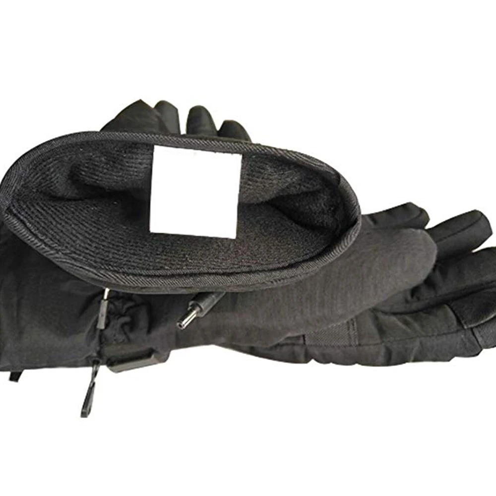 1 пара, мотоциклетные перчатки с электрическим подогревом, теплые перчатки с подогревом, зимняя грелка для рук, лыжные перчатки для мужчин и женщин