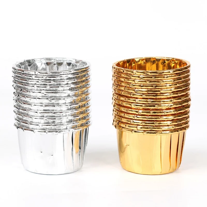 

50/100Pcs Muffin Cupcake Paper Cups Cake Forms Cupcake Liner Baking Muffin Box Cup Case Party Tray Cake Mold Decorating Tools