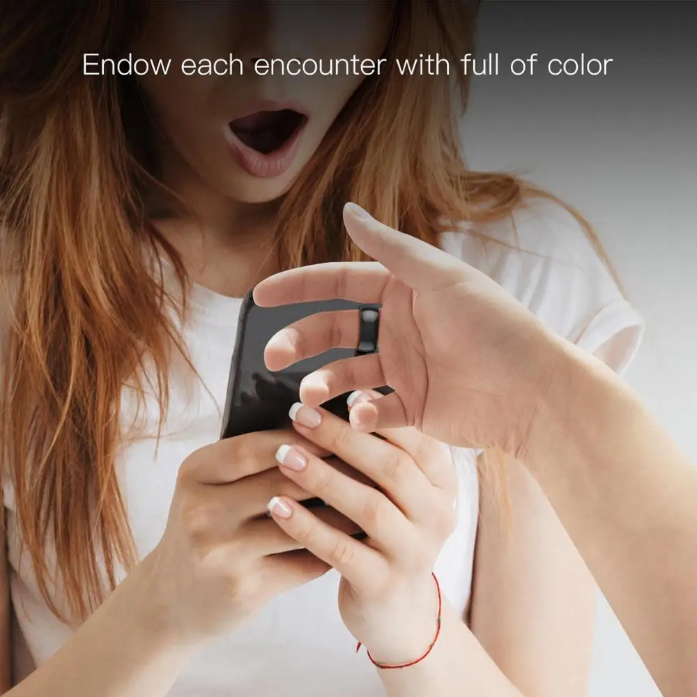 

JAKCOM R4 Smart Ring Best gift with super smart home tiny chip tracking labels rfid read touchscreen watch 2021 smarth