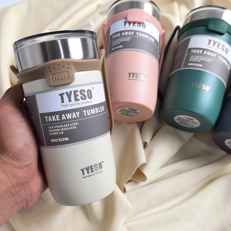 Дорожная кружка для воды кофейная из нержавеющей стали термос стакан чашки