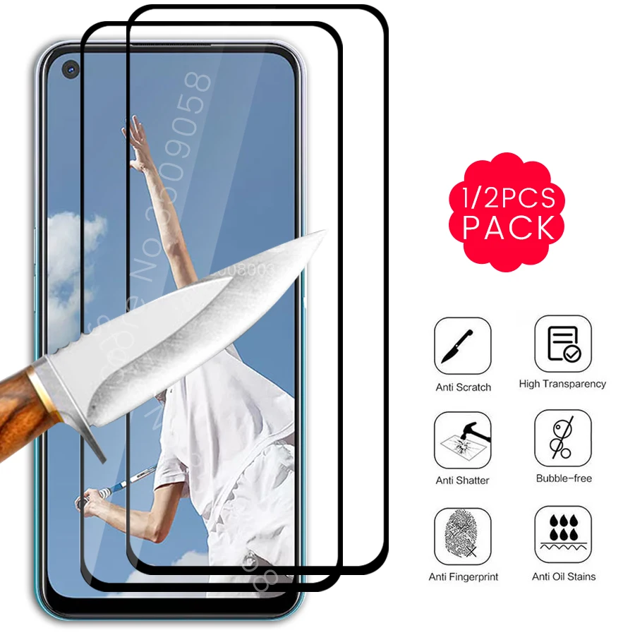 1/2 шт Защитные пленки на orro opo 52 Защитное стекло для oppo a52 2020 6 5 ''бронированная