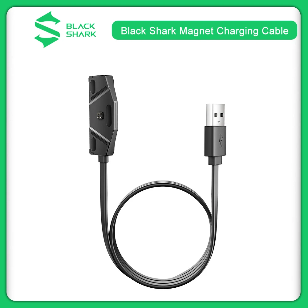100% Оригинальный Магнитный зарядный кабель Black Shark 3 Black Shark 3 Pro, игровой кабель для быстрой зарядки, Магнитный зарядный кабель - изображение