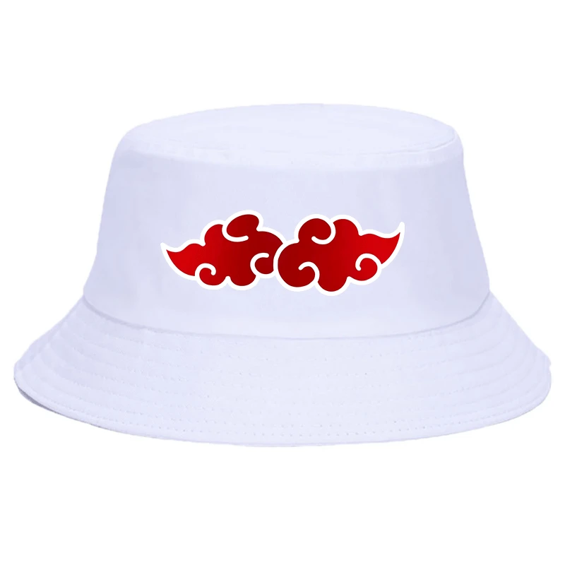 

Japanese Anime Double Cloud Prevent Waste Their Fisherman Cartoon Unisex Bucket Hat Panama Hat