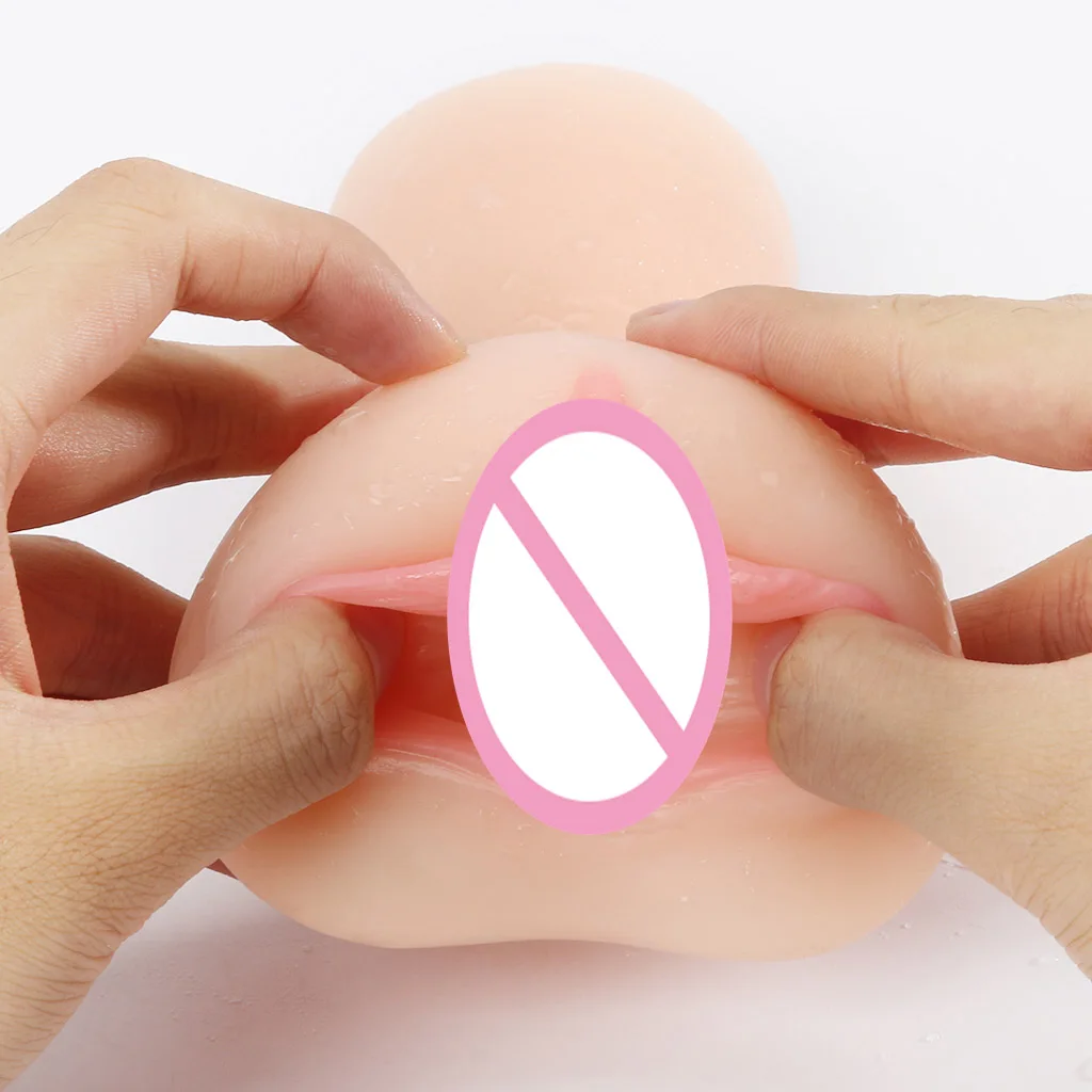 Реалистичная Вагина для мужчин силиконовая карманная киска Мужской мастурбатор