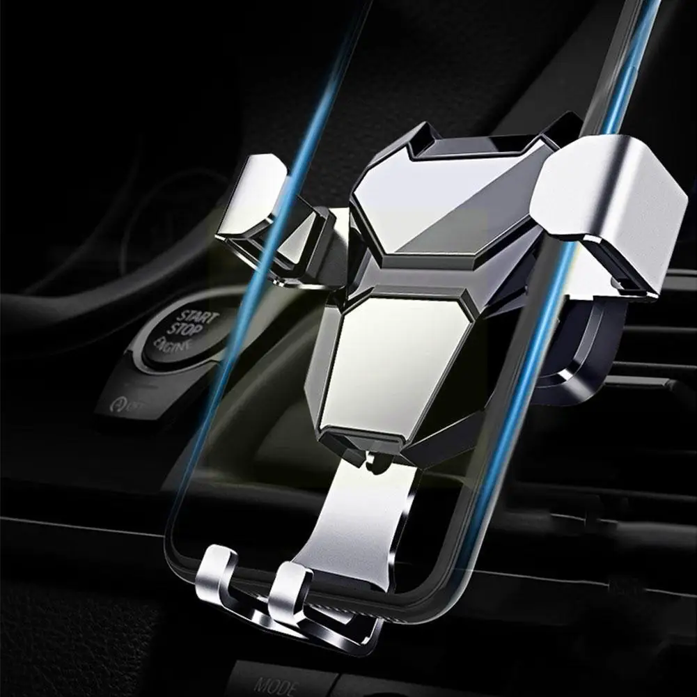 

Автомобильный держатель для телефона в машину для телефона на вентиляционное отверстие сплав Гравитация без держателя универсальная Магн...