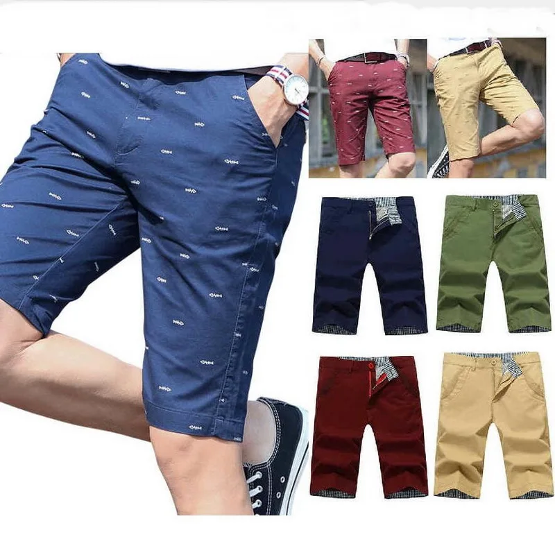Шорты мужские хлопковые повседневные штаны карго много видов большие трусы без