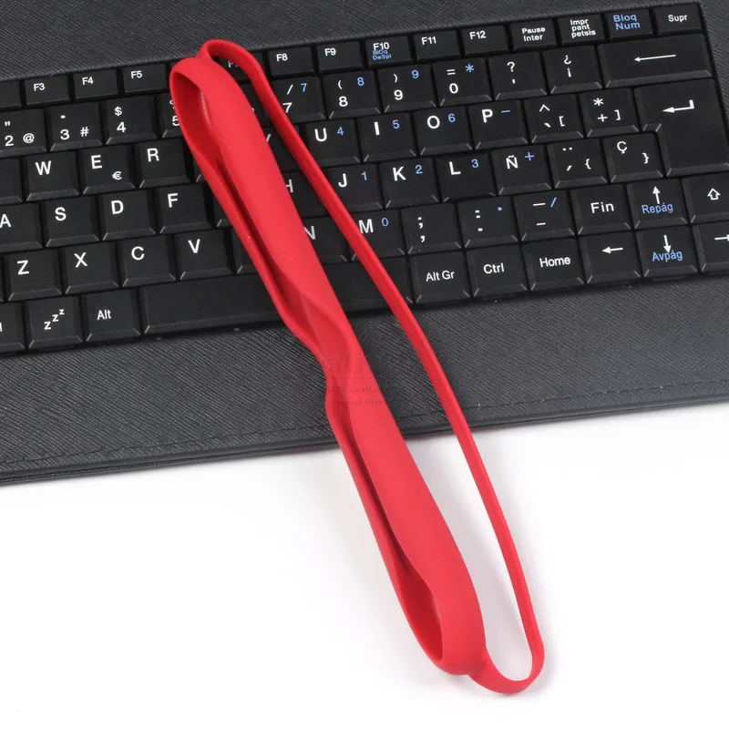 Red Силиконовый чехол для Apple Pencil 2-го поколения Чехол для iPad Pencil 2 1 держатель с ремешком для планшета стилус мягкий чехол - Цвета: Red