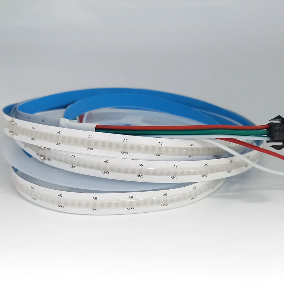 RGB COB светодиодный светильник высокой плотности 5 в SK6812 332 светодиодный/m мечта
