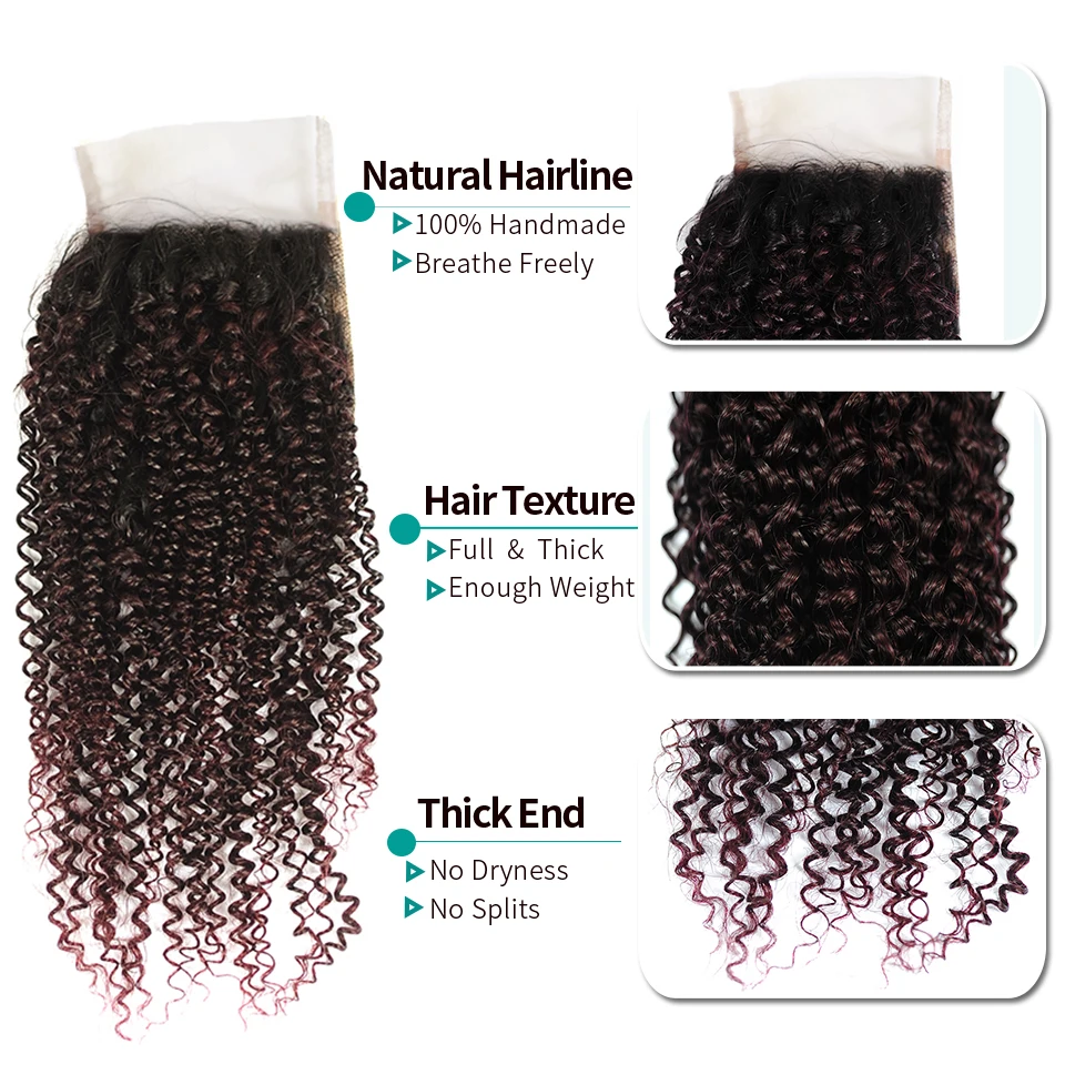 I Envy цветные застежки бразильские волосы плетение красный курчавый кудрявый