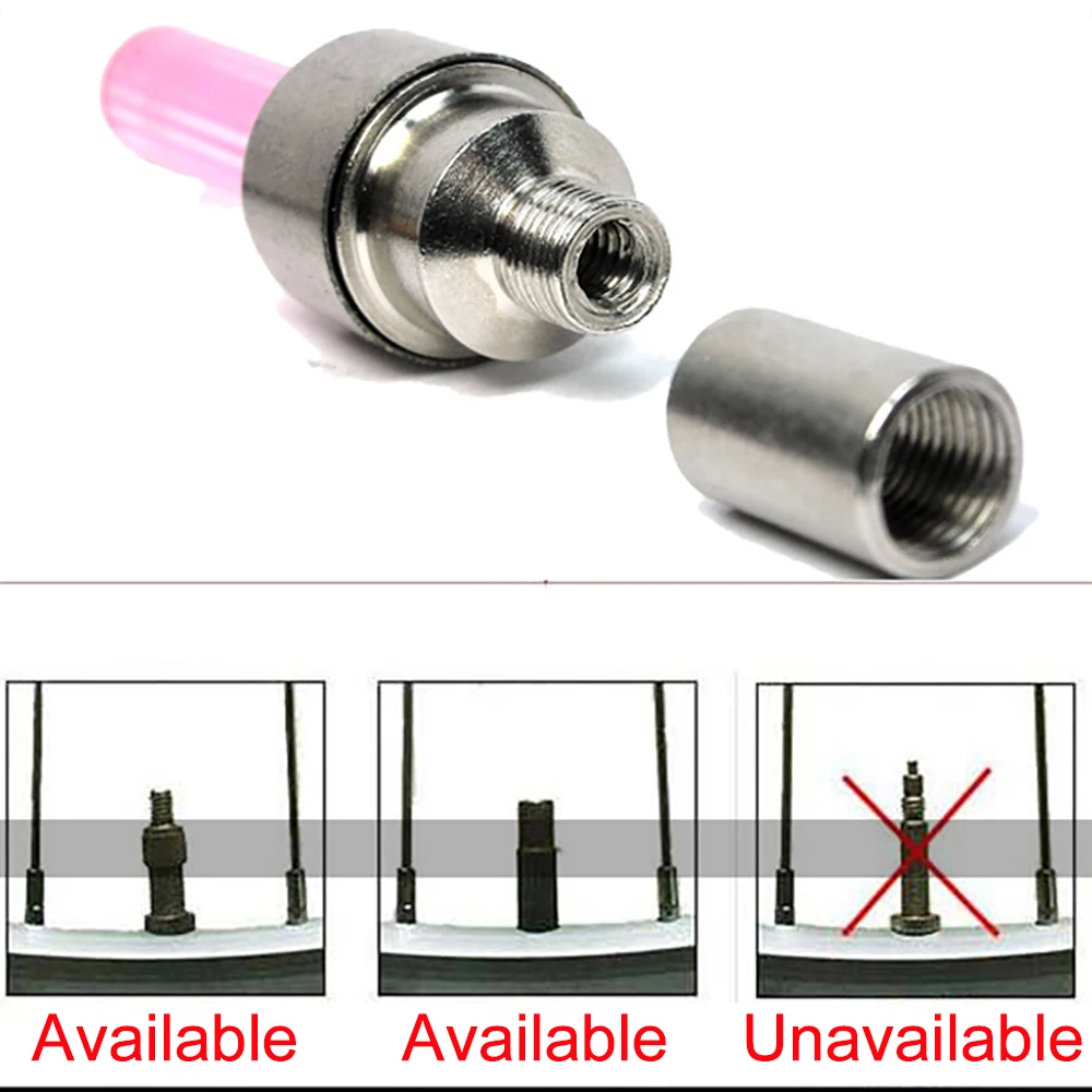 Светодиодный светильник для колес велосипеда колпачок клапана шины неоновая