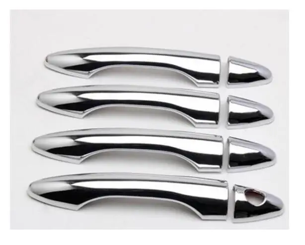 For Hyundai Tucson IX 35 ix35 2010 2011 2012 2013 2014 Car Style Accessories ABS Chrome Door Handles Cover for Sticker | Автомобили и