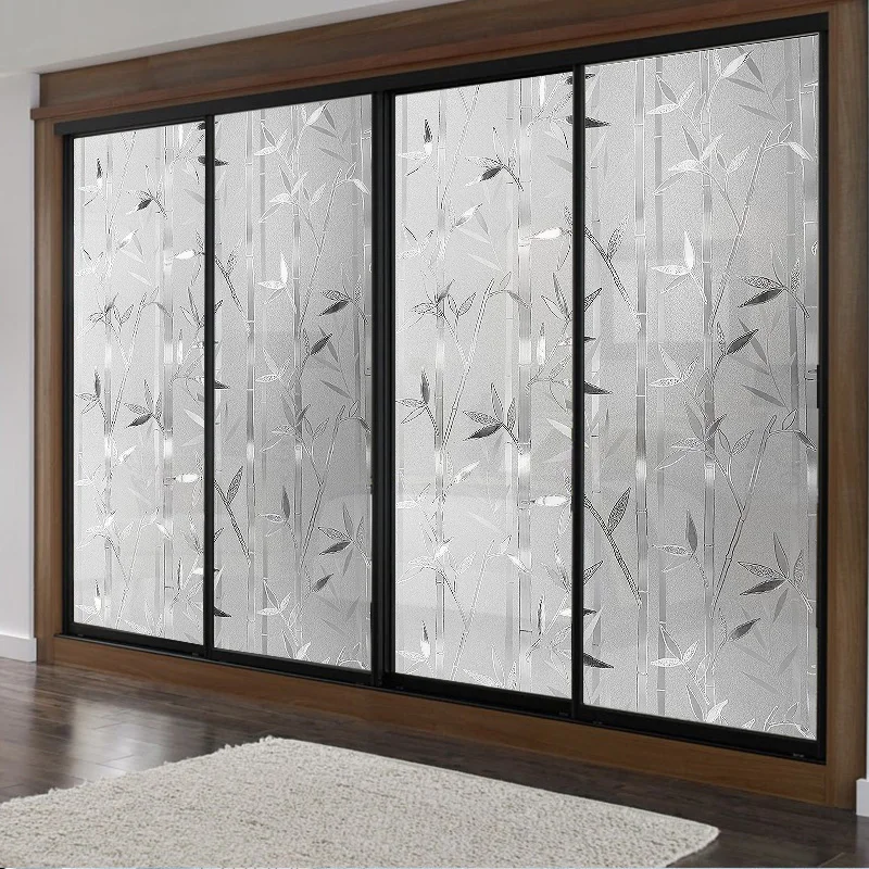 Декоративная клейкая виниловая пленка для окон и конфиденциальности