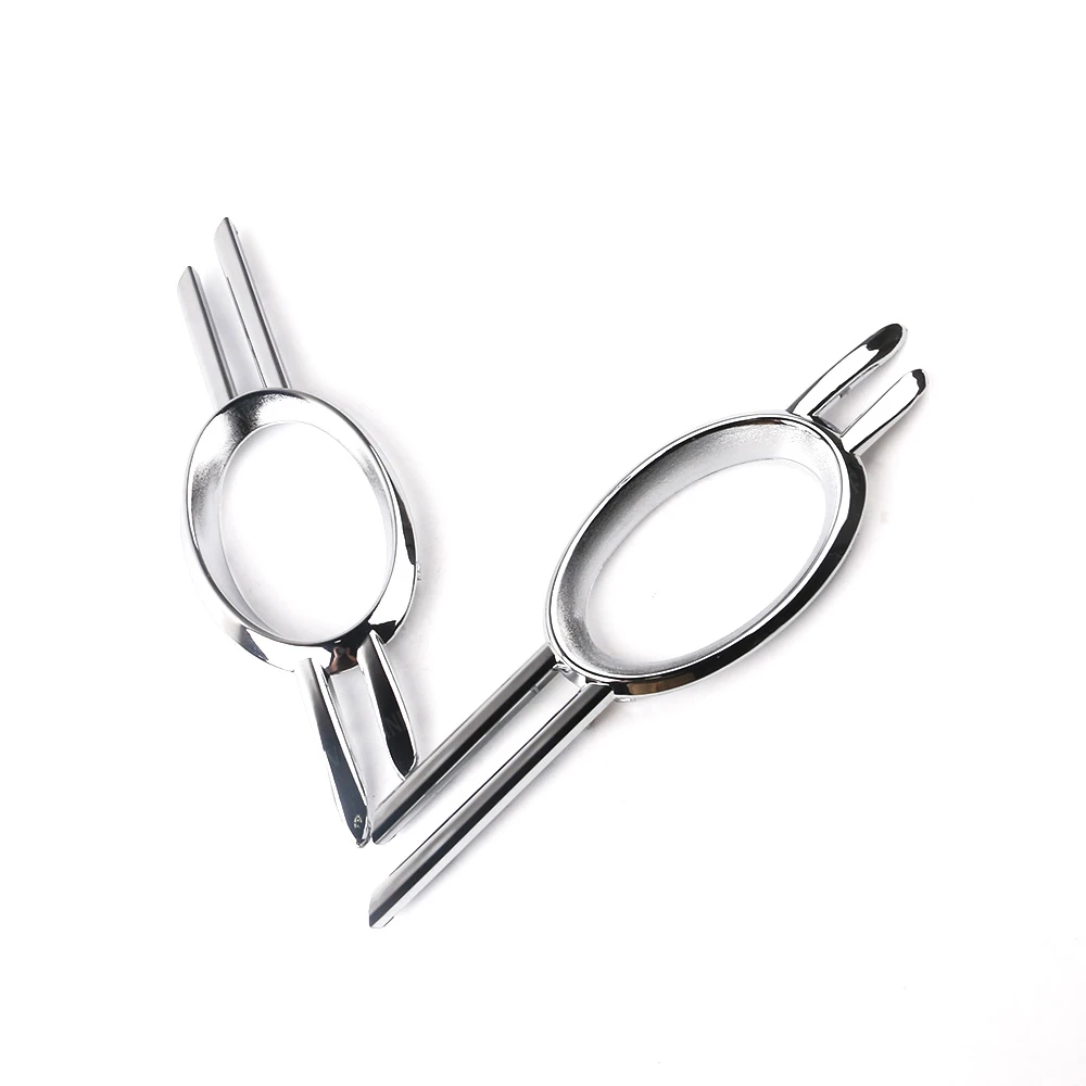 Пара L + R передний бампер противотумансветильник хромированная решетка 2118851174