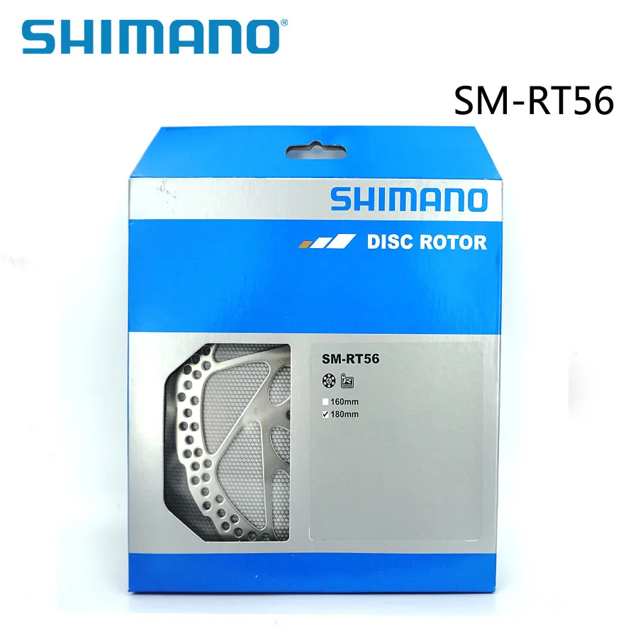 SHIMANO SM RT56 MTB 6 болт горных велосипедов дисковый тормоз ротора 160 мм 180 Оригинальная