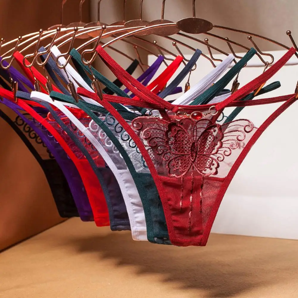 

Sexy Thong Seamless Extra-thin T-shaped Low Waist Panties for Women