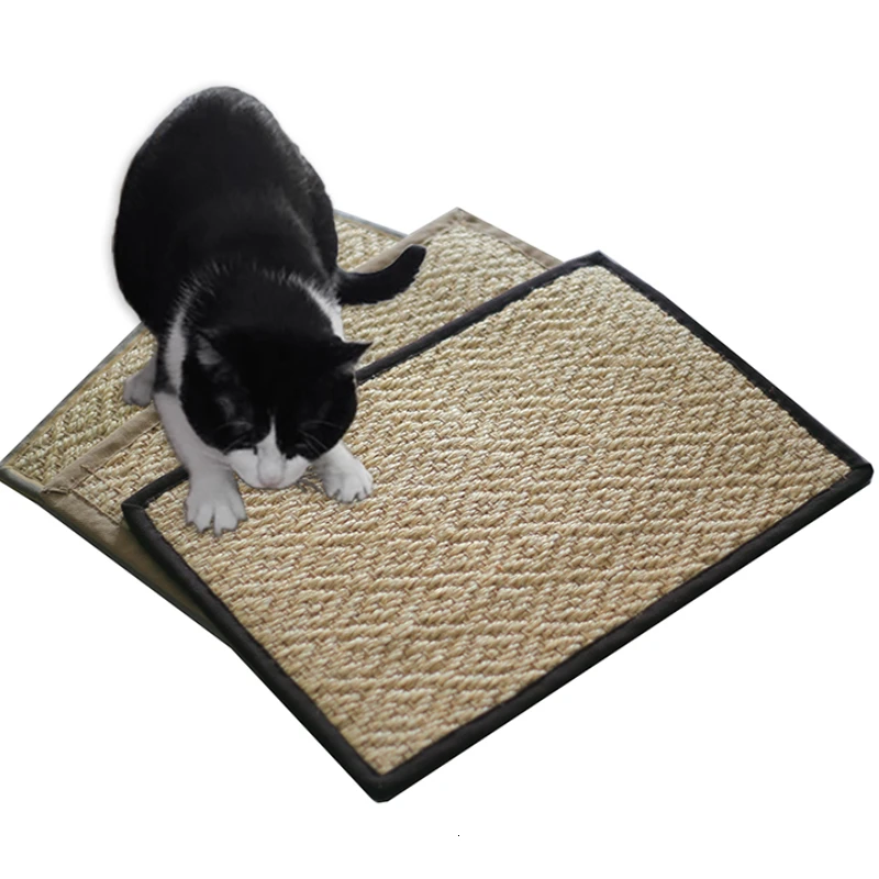 Кошачий коврик Когтеточка из сизаля для кошек толще кошачий столб