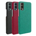 Чехол oneplus nord 2 для OnePlus Nord 2 5G 9R 9 8 7 7T Pro Funda роскошный тканевый чехол с текстурой для One Plus Nord N200 N10 2 CE