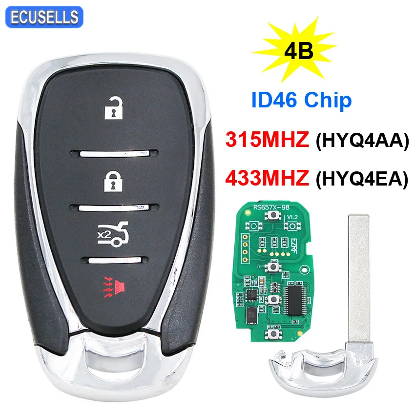 3 + 1/4 кнопки дистанционного управления автомобильный смарт ключ-брелок 315 МГц или
