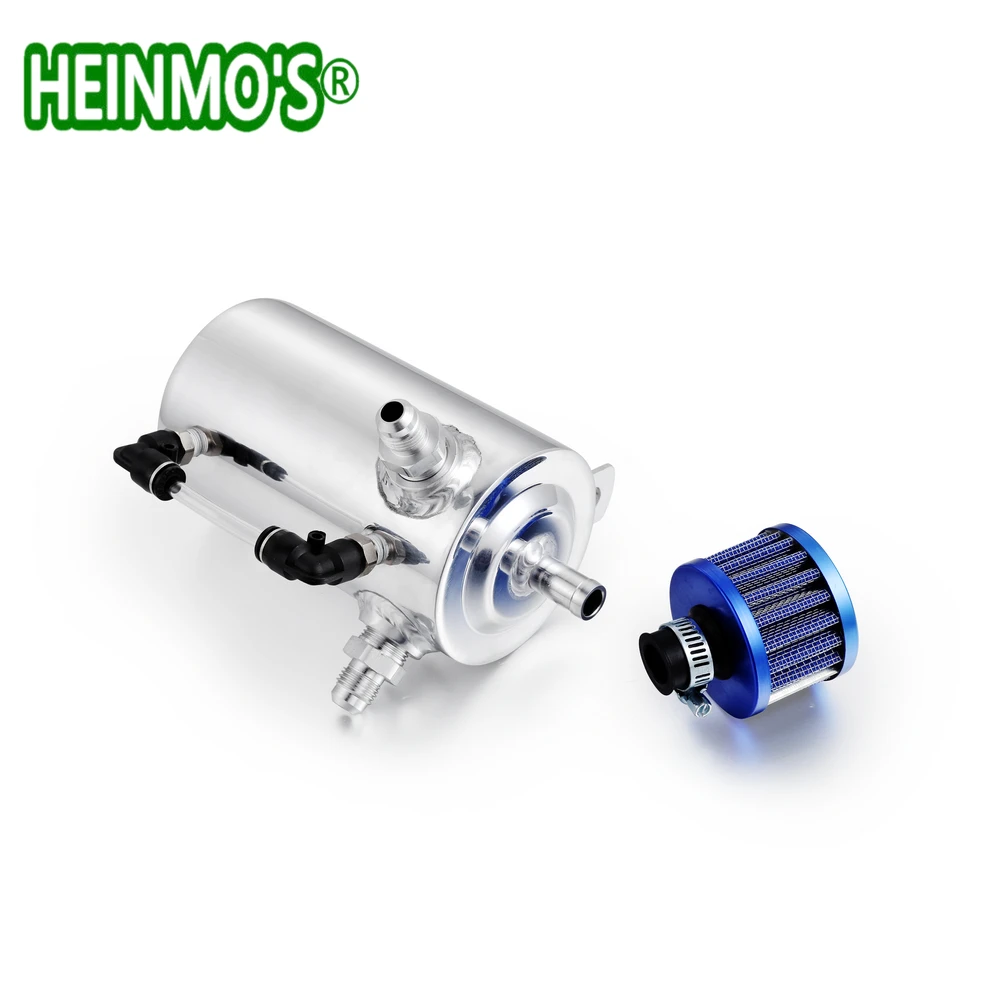 

Высококачественный 0,5л/500 мл фотоэлемент масляной емкости/дыхательный круглый топливный бак с 12 мм синим масляным фильтром Универсальный