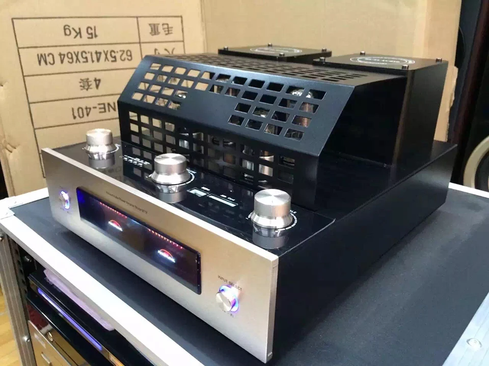 M12 Hi-Fi Bluetooth вакуумная трубка стерео усилитель Поддержка USB аудио мощности бас hifi
