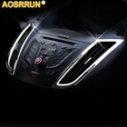 Для Ford C-MAX CMAX 2011 2012 2013 2014 2015 автомобильные аксессуары ABS крышка выпускного отверстия кондиционера для внутренней отделки