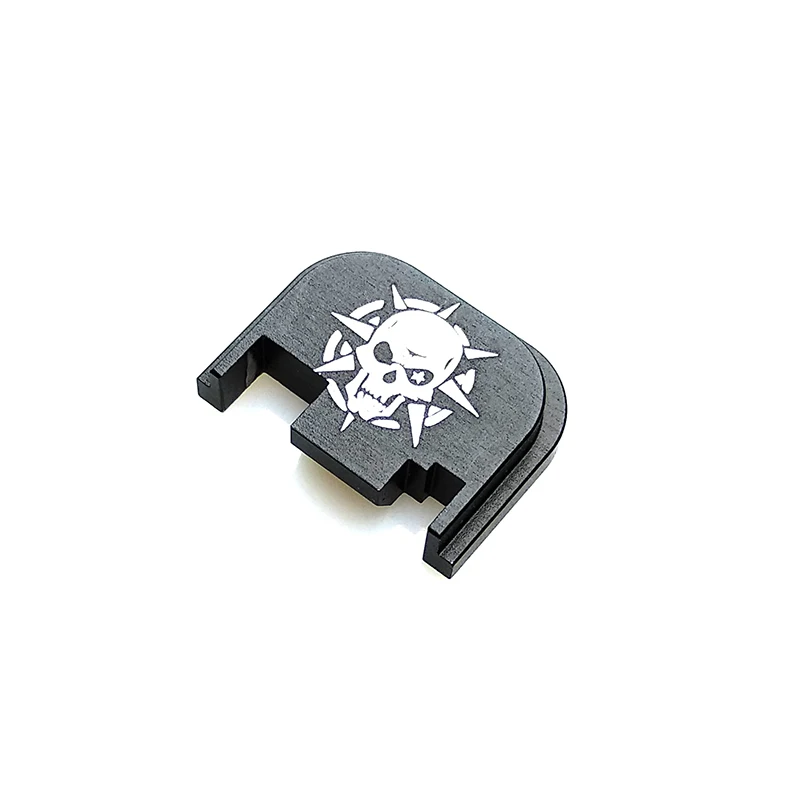 skull-2 Чехол для задней панели слайд задняя пластина для Глок Gen 1-4 года - Цвет: skull-2