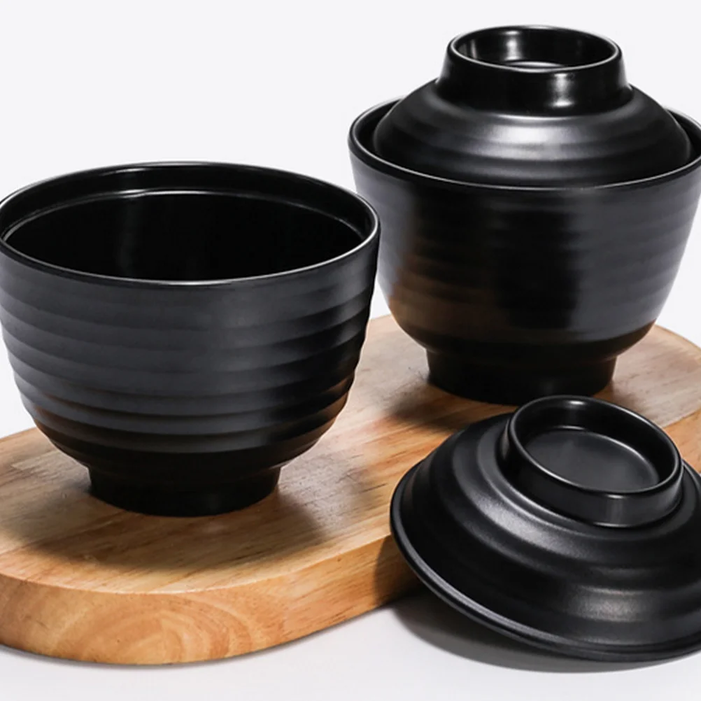 Home Fruit Soup Bowl With Lid Japanese Style Cover Small Miso | Дом и сад