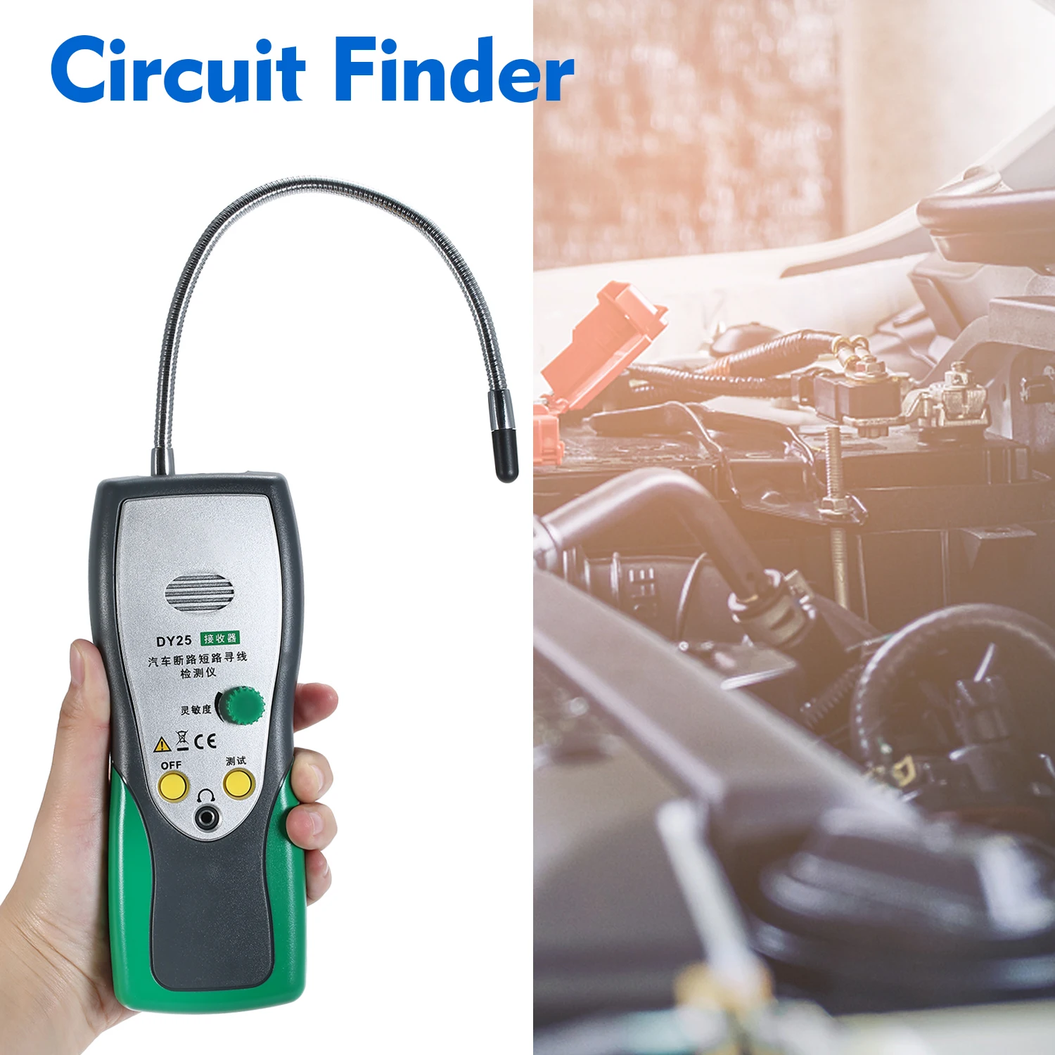 Автомобильный тестер для поиска коротких и открытых замыканий кабельный трекер