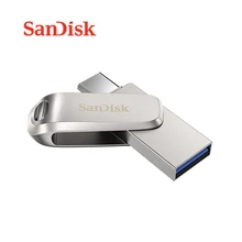 SanDisk USB 3.1 Flash Drive 32GB 64GB 128GB 256GB 512GB OTG TypeC Pendrive Metal U Disk 150MB SDDDC4 Memory Stick For Phone/PC