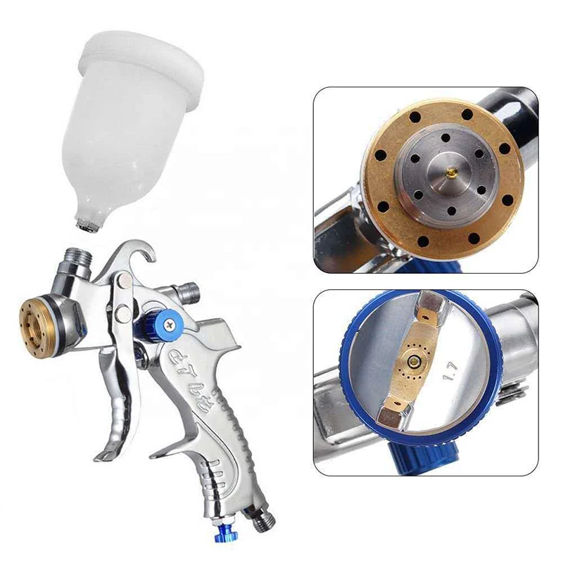 Портативные гравитационные пневматические пескоструйные пистолеты 90psi