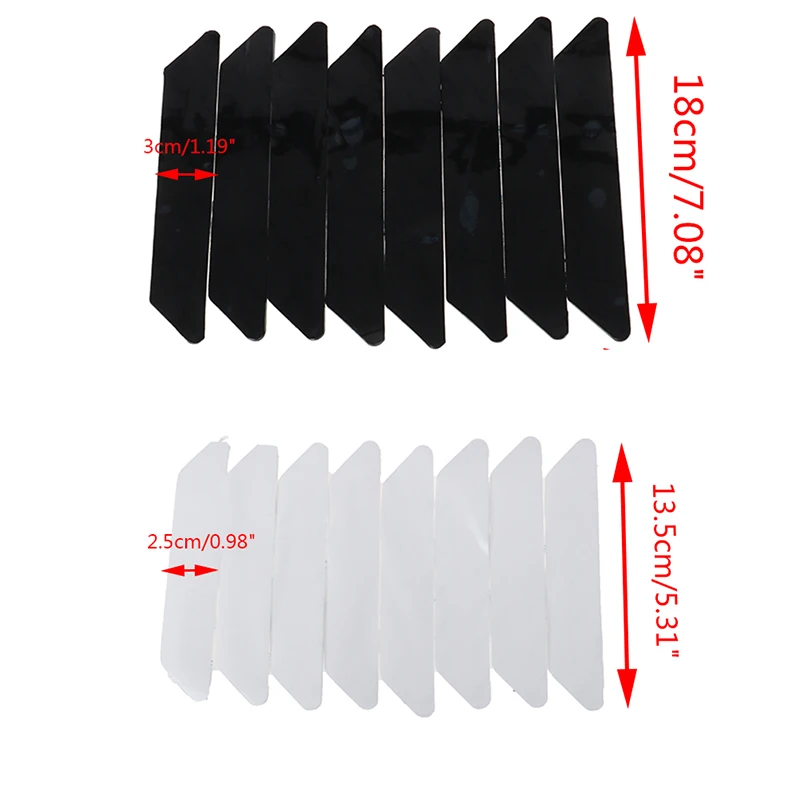 

8pcs Anti Slip Rug Grippers Tape Rug Pad Gripper Stops Carpet Slipping Make Corners Flat Bathroom Premium Rug Renewable Grippers