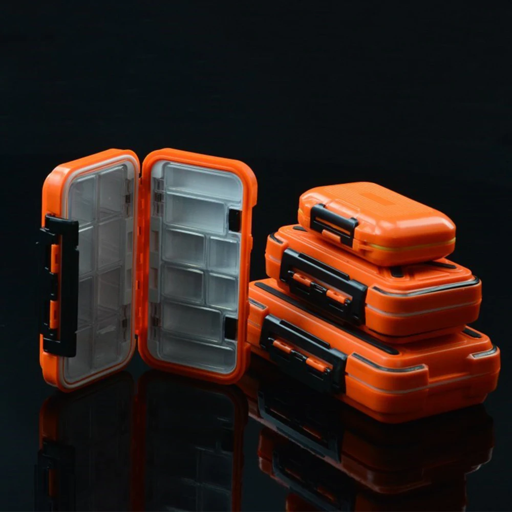 Водонепроницаемая коробка для рыболовных снастей двухсторонняя приманка крючки