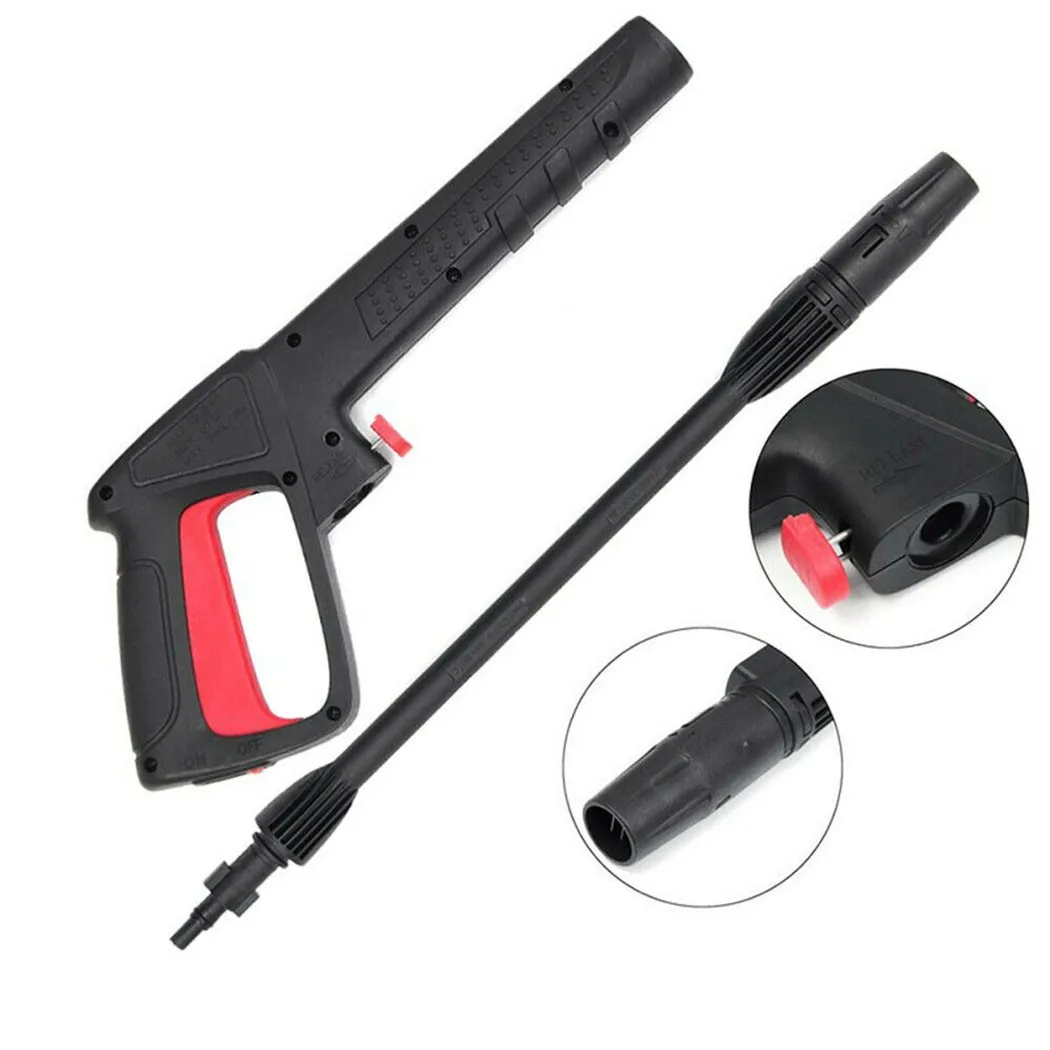 

16Mpa Variable High Pressure Washer Water Spray Gun For Bosch AQT Black &Decker Quick Connection Washer Hose