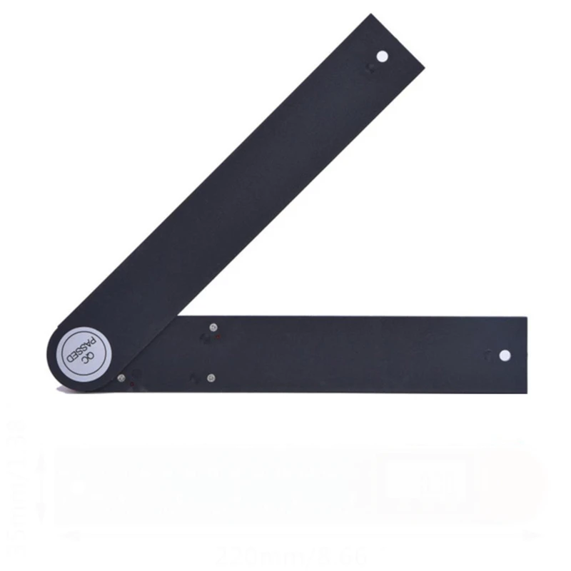

200/300mm 360 Degree LCD Digital Display Angle Ruler Inclinometer Nylon Glass Fiber Goniometer Protractor DIY Measuring Tool