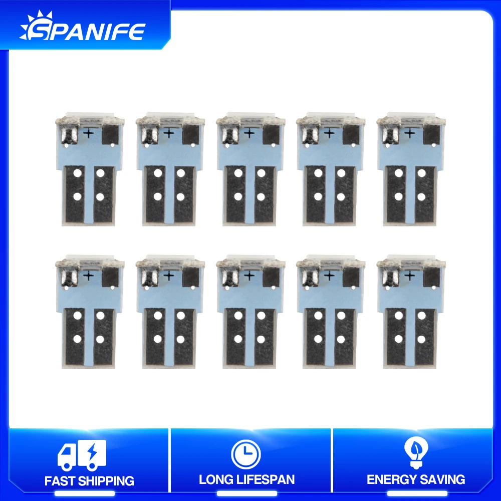 

Автомобильные аксессуары Spanife 2x T10 W5W 194 7020 3SMD, светодиодная CAN-шина, без ошибок, купольная лампа для чтения в салоне